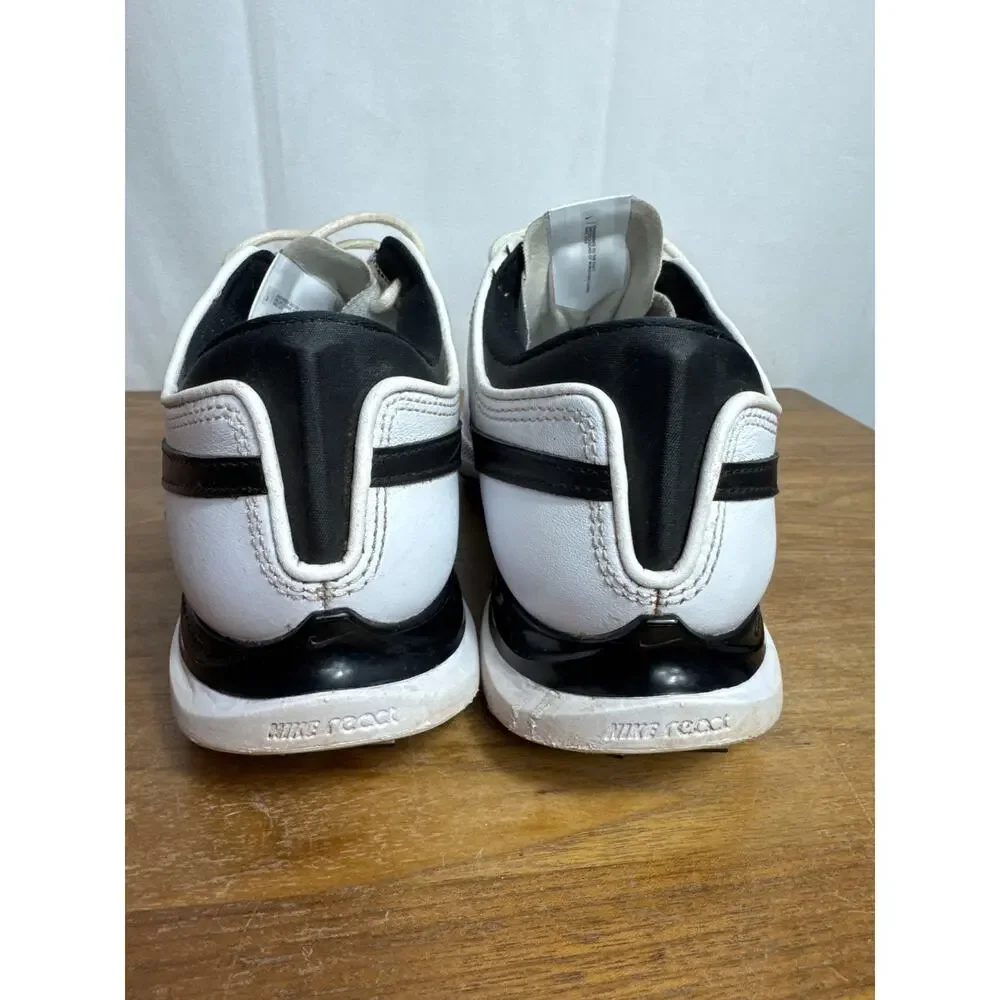 Nike Air Zoom Victory Tour 2 Men's 7 Golf Shoes White Black DJ6569-100 GUC Spike